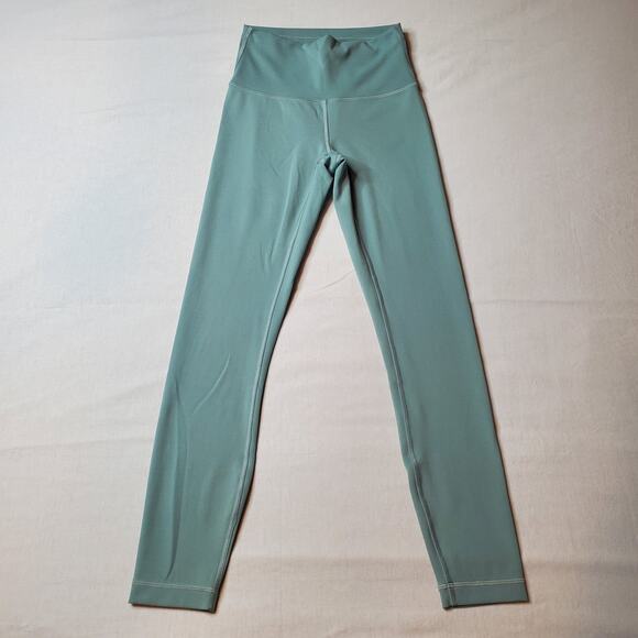 Lululemon Size 4 Wunder Train High-Rise Tight 25" Light Green W5CQDS - Picture 4 of 7
